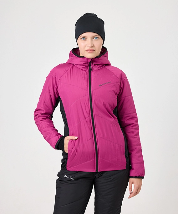 Куртка Nordski Hybrid Warm 2.0 Fuchsia/Black W