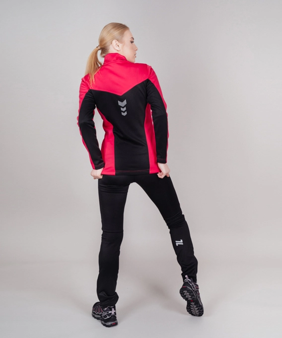 Разминочный костюм Nordski BASE Pink/Black W