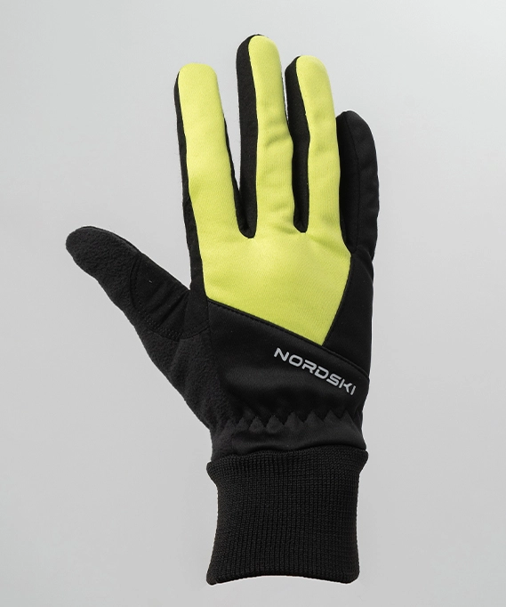 Перчатки Nordski Motion Black/Lime WS