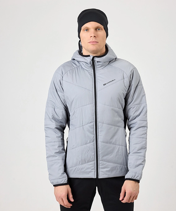 Куртка Nordski Hybrid Warm 2.0 Grey/Black