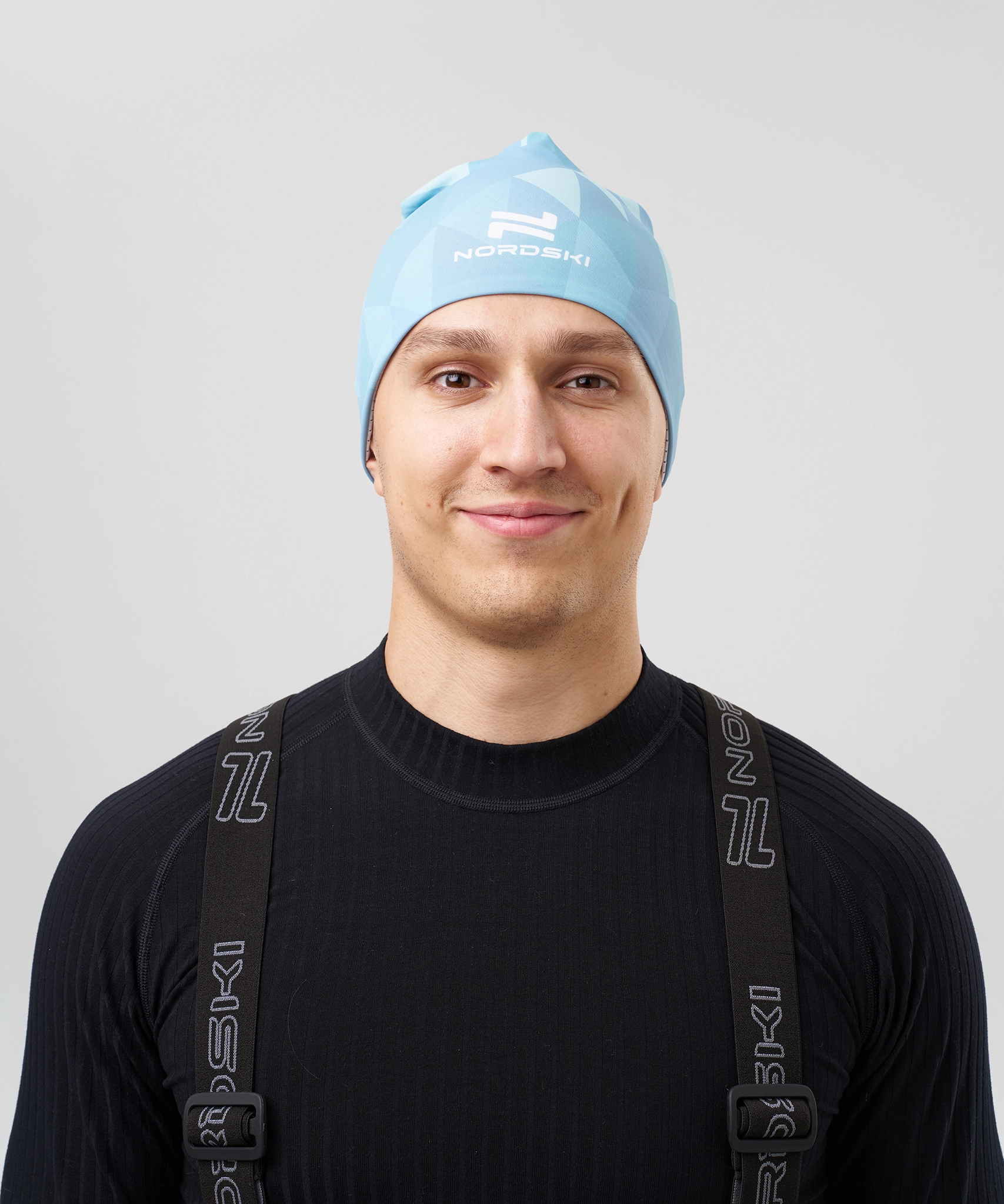 Гоночная шапка Nordski Race Bom Blue