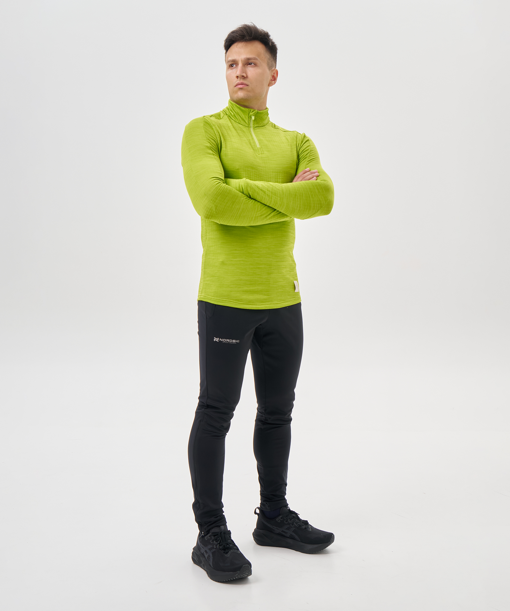 Лонгслив Nordski Impulse Lime