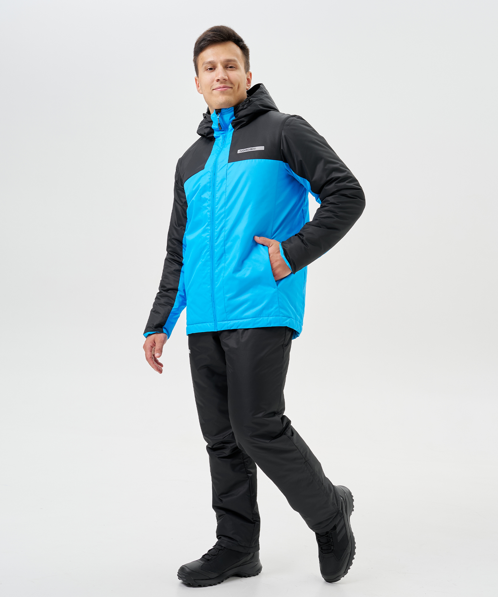 Утепленная куртка Nordski Winter Black/Blue