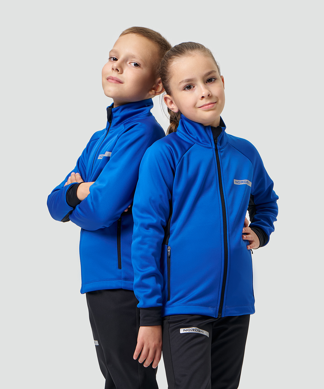 Тренировочная куртка Nordski Jr. Core True Blue/Black