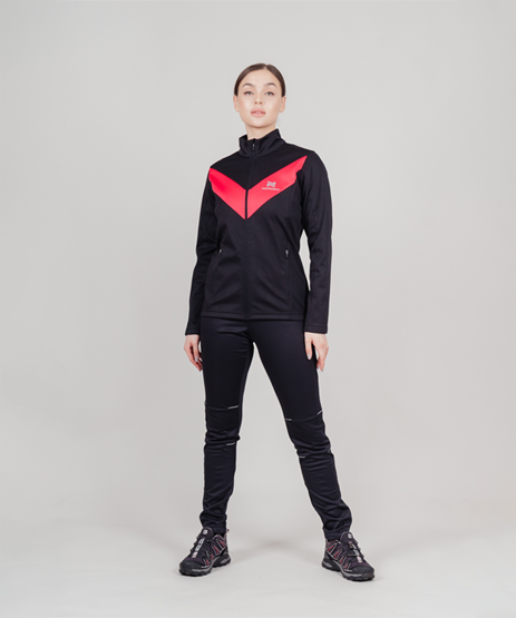 Разминочный костюм Nordski BASE Pink/Black W