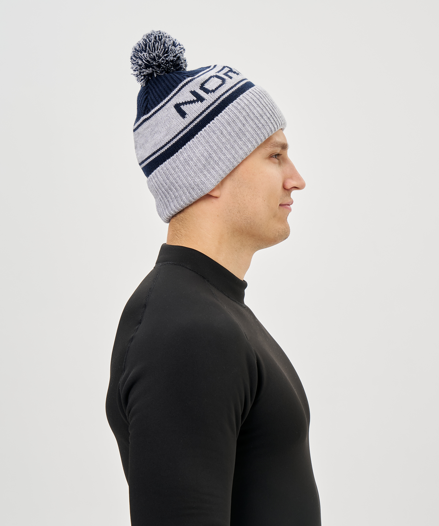 Шапка Nordski Blizzard Dark Blue/Grey