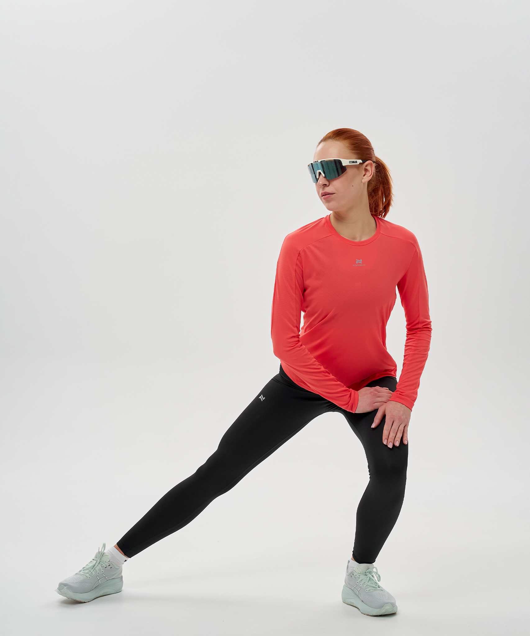 Футболка Nordski Upcast Grapefruit W с длинным рукавом