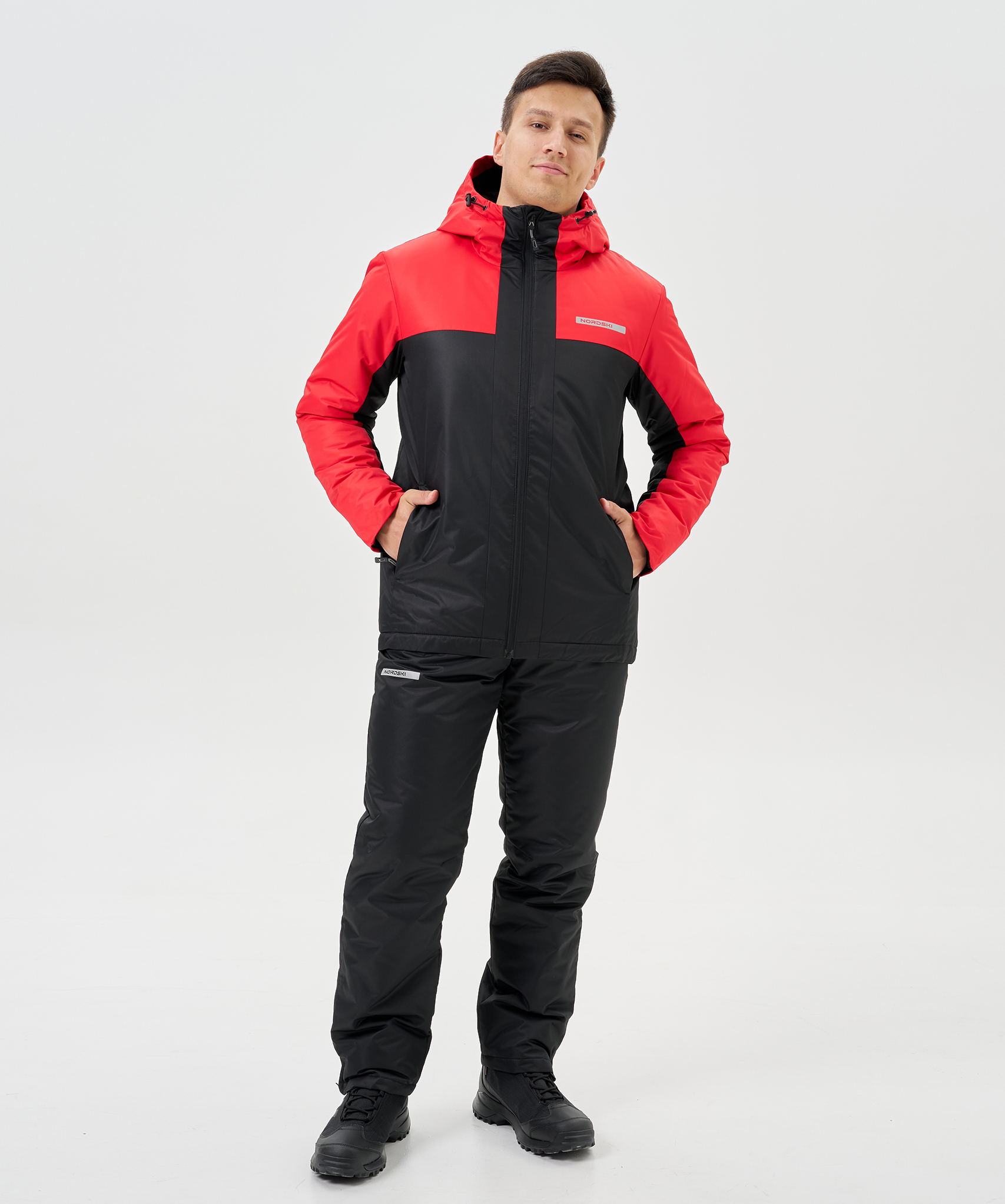 Утепленная куртка Nordski Winter Red/Black