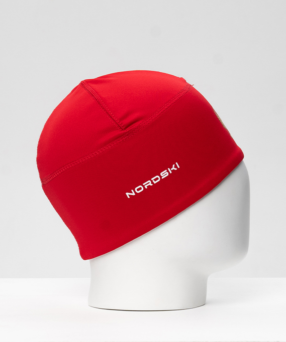 Тренировочная шапка Nordski Jr.Active Red