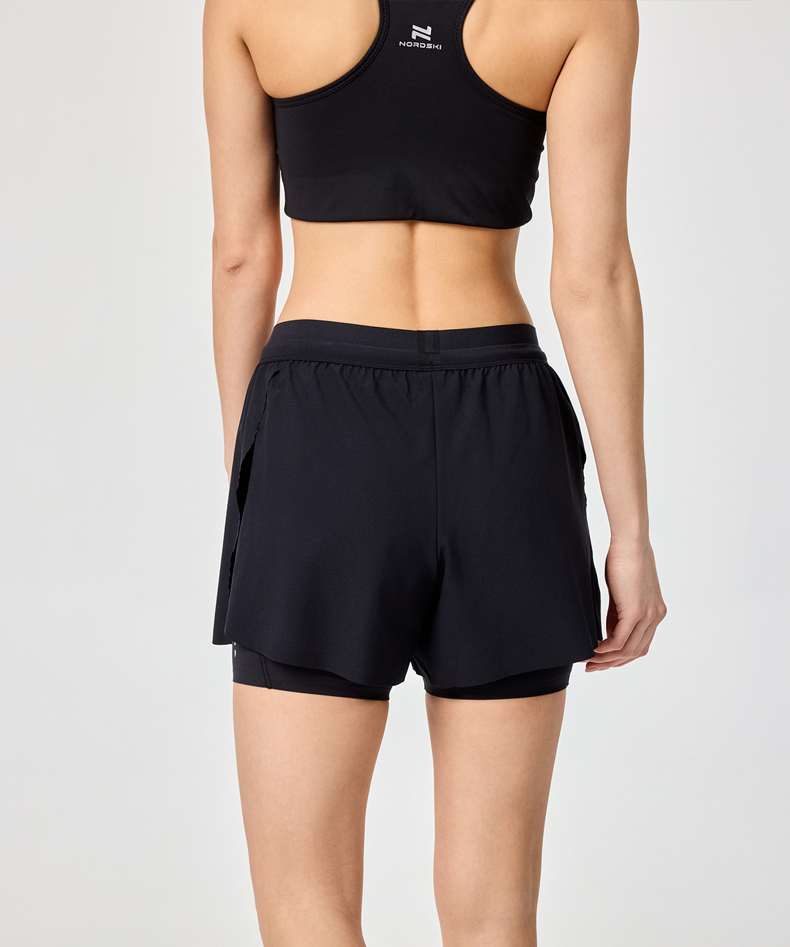 Шорты с лосинами Nordski Stayer Black W