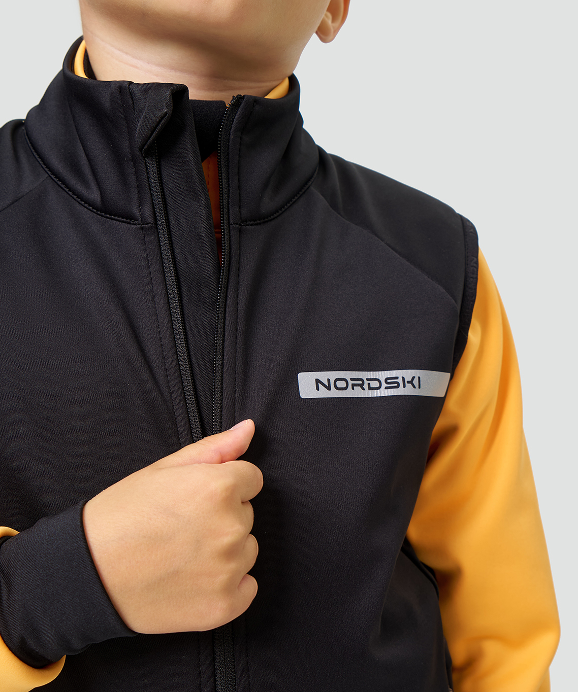 Жилет тренировочный Nordski Jr. Core Black